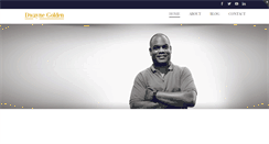 Desktop Screenshot of dwaynegolden.com